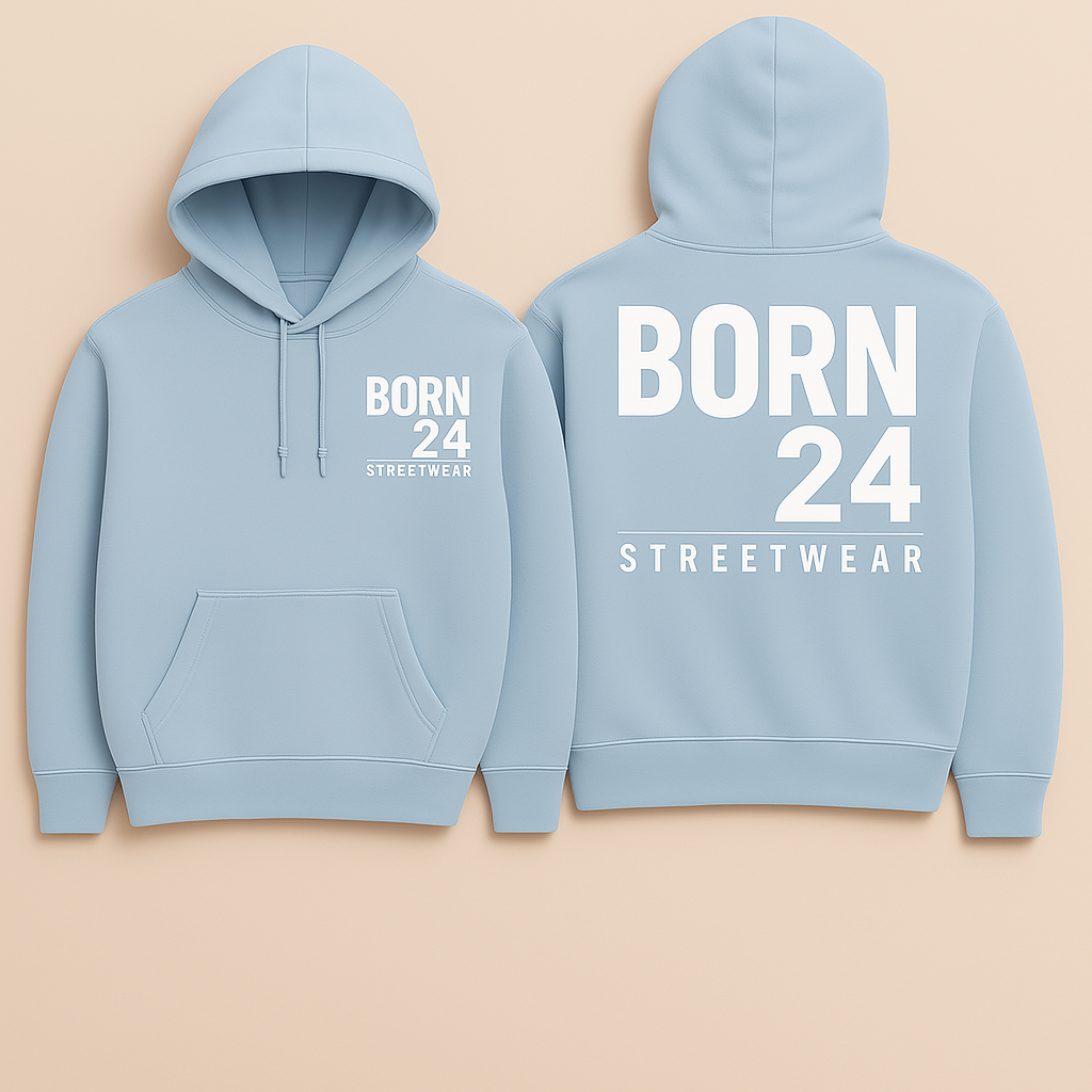 Born24 Signature Oversized Hoodie – Streetwear with Purpose